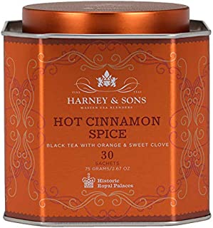 Harney and Sons Tea - Hot Cinnamon Spice, 30 Teabags