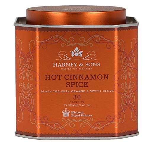 Harney and Sons Tea - Hot Cinnamon Spice, 30 Teabags