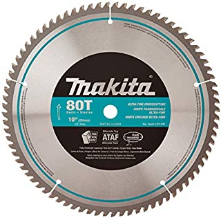 Makita A-93681 10-Inch 80 Tooth Micro Polished Mitersaw Blade