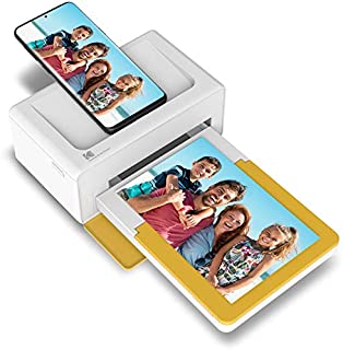 Kodak Dock Plus Portable Instant Photo Printer, Compatible with iOS, Android and Bluetooth DevicesFull Color Real Photo (4x6), 4Pass & Lamination Process, Premium Quality - Convenient and Practical