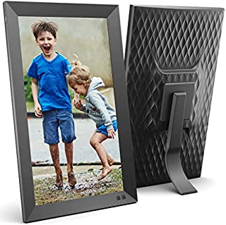 NIX 15 Inch Digital Picture Frame - Portrait or Landscape Stand, Full HD Resolution, Auto-Rotate, Remote Control - Mix Photos and Videos in The Same Slideshow