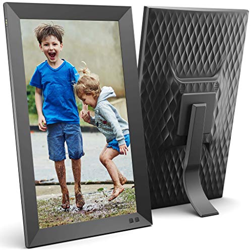 NIX 15 Inch Digital Picture Frame - Portrait or Landscape Stand, Full HD Resolution, Auto-Rotate, Remote Control - Mix Photos and Videos in The Same Slideshow