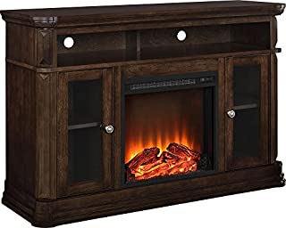 Ameriwood Home Brooklyn Electric Fireplace TV Console