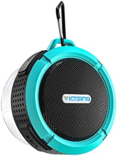 VicTsing SoundHot C6 Portable Bluetooth Speaker, Waterproof Bluetooth Speaker with 6H Playtime, Loud HD Sound, Shower Speaker with Suction Cup & Sturdy Hook, Compatible with IOS, Android, PC, Pad