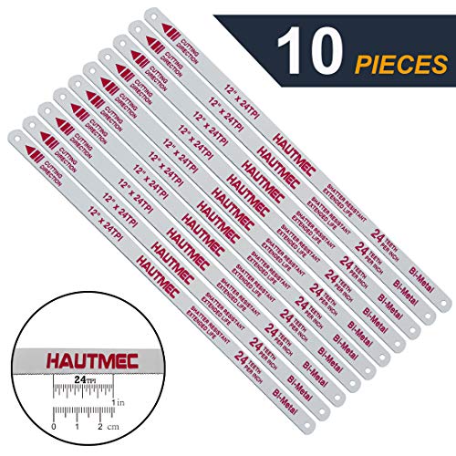 HAUTMEC Hacksaw Replacement Blades