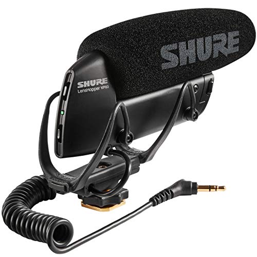 Shure VP83 LensHopper Camera-Mounted Condenser Microphone for use with DSLR Cameras and HD Camcorders