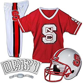 Franklin Sports NCAA North Carolina State Wolfpack Deluxe Youth Team Uniform Set, Small