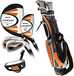 Intech Lancer Junior Golf Club Set (RH Orange Ages 8-12)