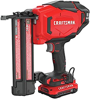 CRAFTSMAN V20 Cordless Brad Nailer Kit, 18GA (CMCN618C1)