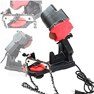 ELECTRIC GRINDER CHAIN SAW BENCH SHARPENER VISE MOUNT W/GRIND CHAINSAW WHEEL