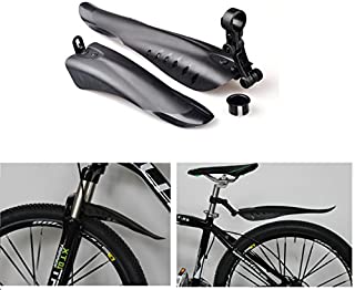 BlueSunshine Dovetail Style Adjustable Fender Bicycle Bike Cycling Front/Rear Mud Guards Mudguard Fenders Set Mountain Road fits for 24-28