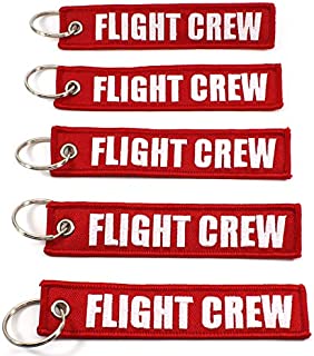 Rotary13B1 Flight Crew - Red/White - 5pcs Keychains