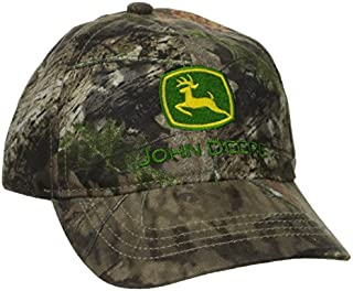 John Deere Boys' Trademark Baseball Cap, Mossy Oak Breakup/Country, Toddler