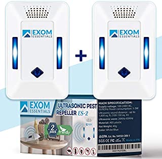 ES-2, Ultrasonic Pest Repeller, Exom Essentials