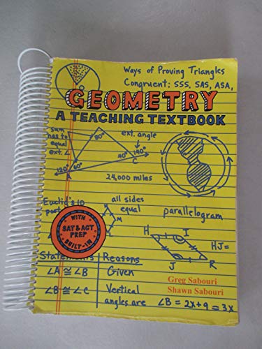 Geometry: A Teaching Textbook, Complete Curriculum