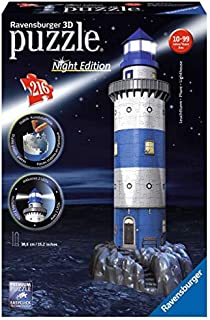 Ravensburger Lighthouse - 216 Piece 3D Jigsaw Puzzle for Kids