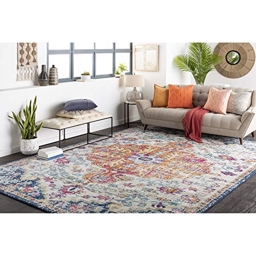 Artistic Weavers Odelia Updated Traditional Rug Orange/Navy 7'10