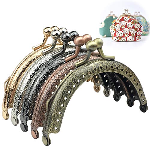 GuoFa 5pcs Metal Purse Frame Coin 3.3