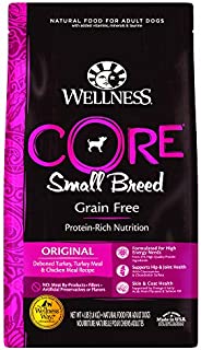 Wellness CORE Natural Grain Free Dry Dog Food, Small Breed, 4-Pound Bag