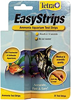 Tetra EasyStrips 25 Count, Ammonia Test Strips For aquariums, Water Testing, 25-Strip, Model:19540