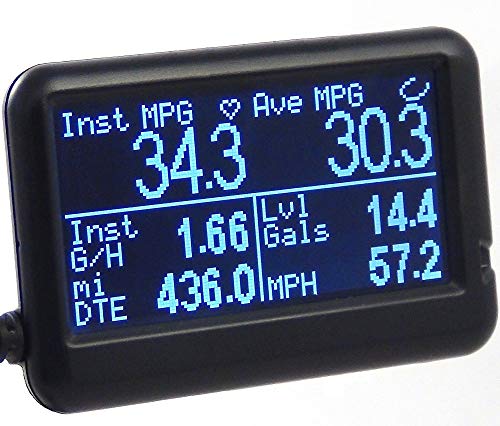 UltraGauge Scanner, Code Reader, Gauges & Mileage Calculator