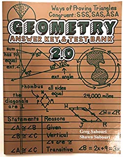 Teaching Text Books Geometry Answer Key and Test Bank Version 2.0