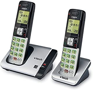 VTech CS6719-2 2-Handset Expandable Cordless Phone with Caller ID/Call Waiting, Handset Intercom & Backlit Display/Keypad