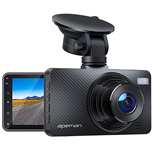 APEMAN Dash Cam FHD 1080P Car Camera with 3