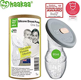 Haakaa Manual Breast Pump Milk Saver 3oz/90ml+Lid