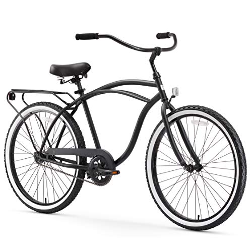 sixthreezero Around The Block Men's Single-Speed Beach Cruiser Bicycle, 26