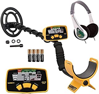 Garrett ACE 200 Metal Detector with Waterproof Search Coil and Treasure Sound Headphone