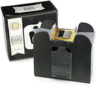 Brybelly 6 Deck Automatic Card Shuffler