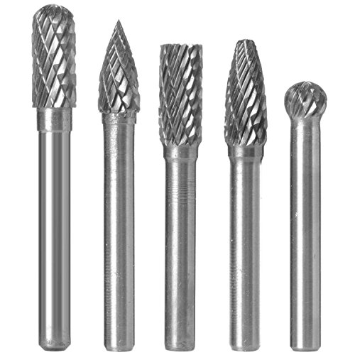 1 Set 6X8MM Head Tungsten Carbide Rotary Burr Set