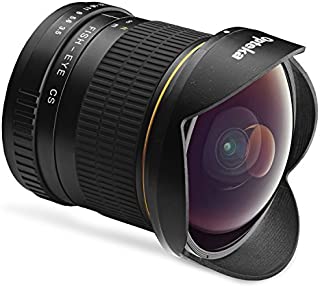 Opteka 6.5mm f/3.5 HD Aspherical Fisheye Lens for Nikon D7500, D7200, D7100, D7000, D5600, D5500, D5300, D5200, D5100, D3400, D3300, D3200 and D3100 Digital SLR Cameras