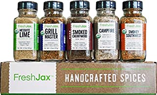 FreshJax Smoked Spices Gift Set, (Set of 5)