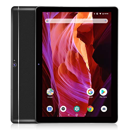 Dragon Touch K10 Tablet, 10 inch Android Tablet with 16 GB Quad Core Processor, 1280x800 IPS HD Display, Micro HDMI, GPS, FM, 5G WiFi, Black Metal Body