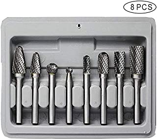 Carbide Burr Set JESTUOUS 1/4 Inch Shank Diameter