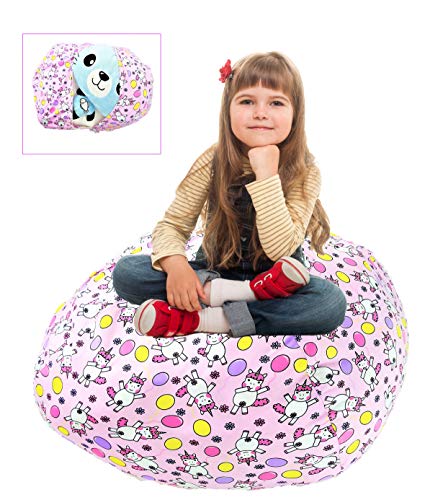 Shinny shony Stuffed Animal Storage Bean Bag