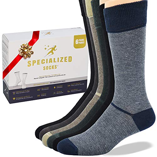 Specialized Socks Diabetic Socks for Men - Premium Quality - Fashion Designed, Soft and Extremely Comfortable -