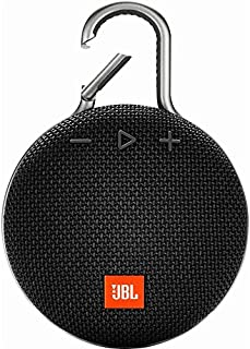 JBL Clip 3 Portable Waterproof Wireless Bluetooth Speaker - Black