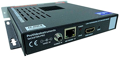 VECASTER HD 2018 - HDMI IPTV Encoder for Professional Full HD Video Distribution Over LAN, WiFi, Internet, rtmp, m3u8, hls, http, udp, rtsp, YouTube, Facebook Live, TVs