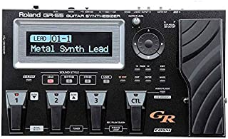 Roland GR-55 Guitar Synth - Black - Without GK-3 Pickup includes Free Wireless Earbuds - Stereo Bluetooth In-ear and 1 Year Everything Music Extended Warranty