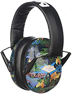 Snug Kids Earmuffs/Best Hearing Protectors  Adjustable Headband Ear Defenders For Children and Adults (Monster Trucks)