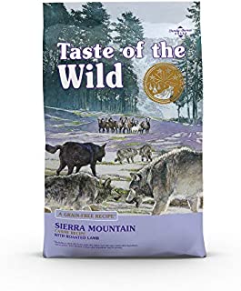 Taste Of The Wild Grain Free Premium Dry Dog Food Sierra Mountain - Lamb, 5lb (2002)