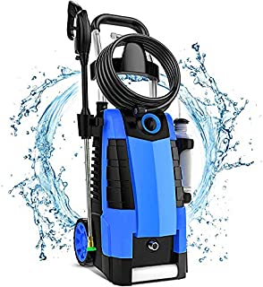 TEANDE 3800PSI Electric Pressure Washer, 3800PSI High Pressure Washer for Cars Fences Patios Garden Cleaning, 2.8GPM 1800W Power Washer