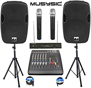 Complete Professional PA System, MUSYSIC