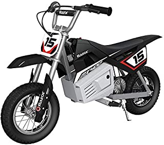 Razor MX400 Dirt Rocket Ride On 24V Electric Toy Motocross Motorcycle Dirt Bike, Speeds up to 14 MPH, Black