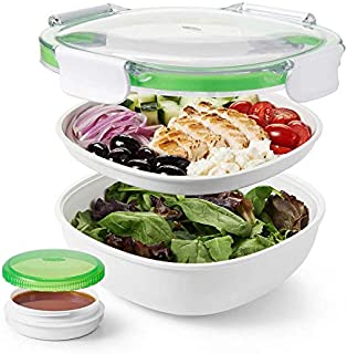 OXO 11139700 Good Grips Leakproof On-The-Go Salad Container,Green