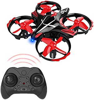 GEYUEYA Home Mini Drone RC Nano Quadcopter Best Drone for Kids and Beginners RC Helicopter Plane with Auto Hovering, 3D Flip, Headless Mode and Extra Batteries Toys for Boys and Girls