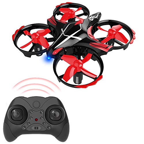 GEYUEYA Home Mini Drone RC Nano Quadcopter Best Drone for Kids and Beginners RC Helicopter Plane with Auto Hovering, 3D Flip, Headless Mode and Extra Batteries Toys for Boys and Girls